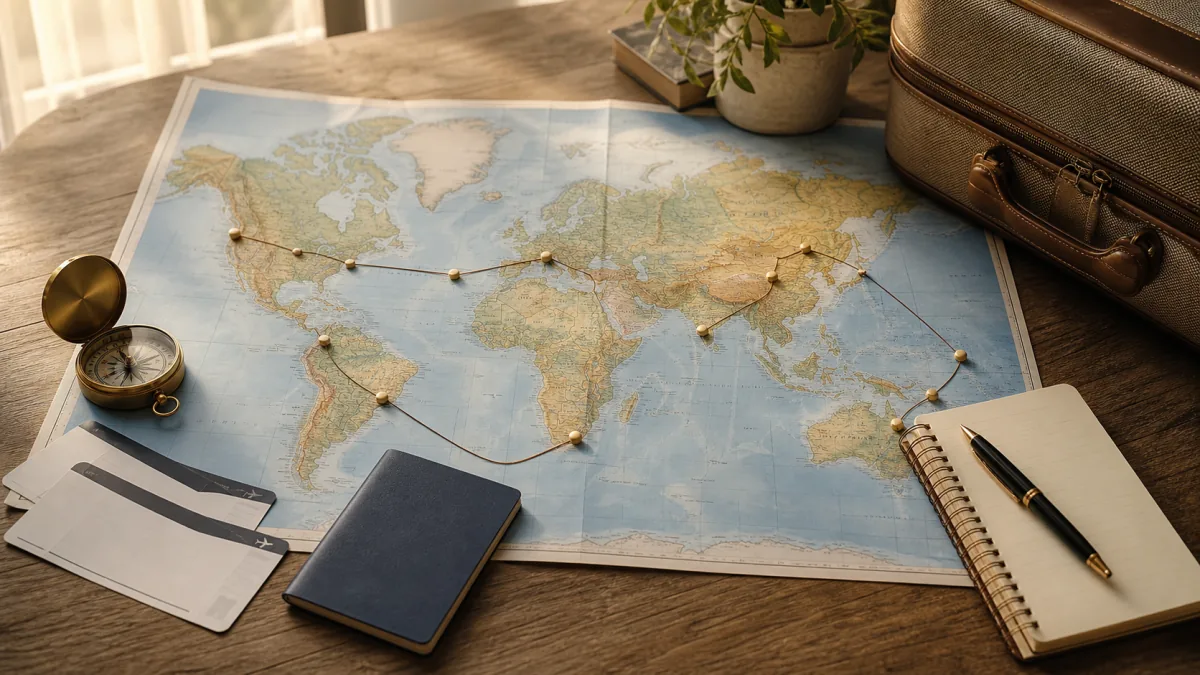 Viaggio giro del mondo organizzato: come funziona e cosa include